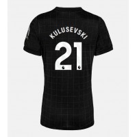 Tottenham Hotspur Dejan Kulusevski #21 Vonkajší Ženy futbalový dres 2025-26 Krátky Rukáv